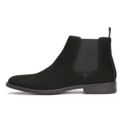 Botas Chelsea de nubuck negro