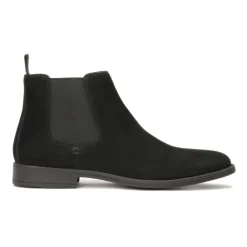 Botas Chelsea de nubuck negro