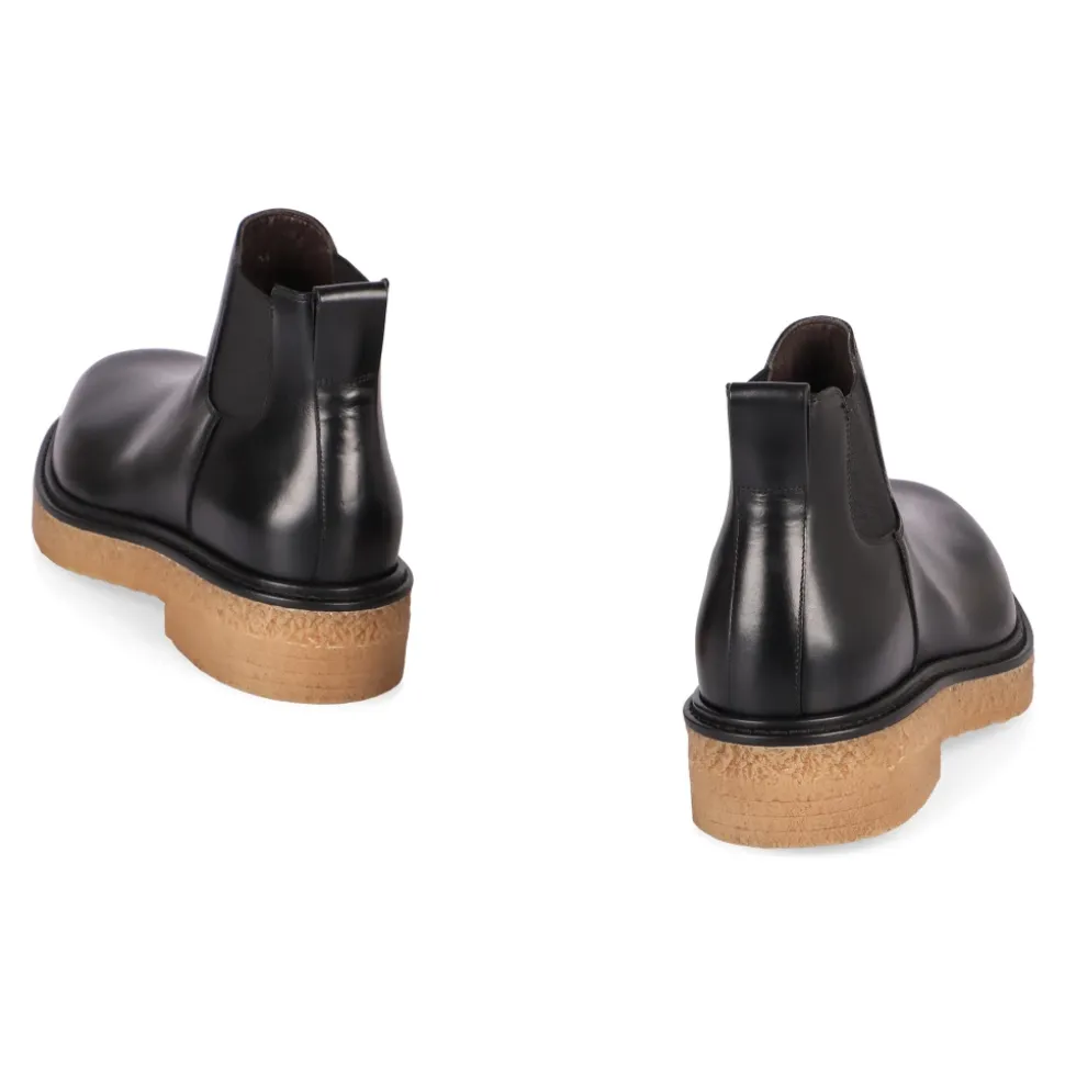 Botas Chelsea Haddock de cuero