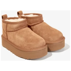 Botas Clásicas Ultra Mini Plataforma en Marrón
