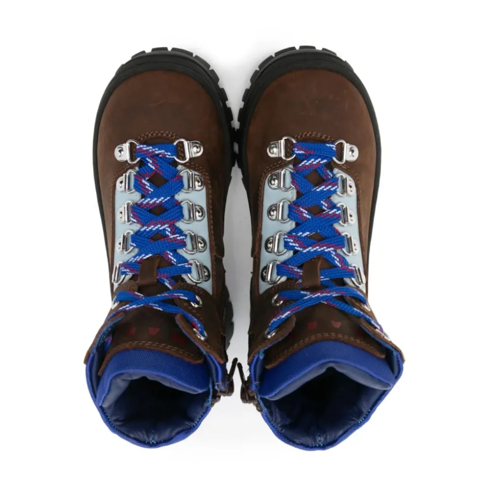 Botas con Cordones y Suela de Goma
