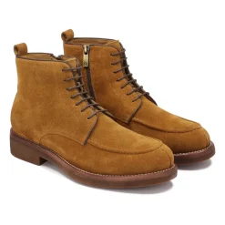 Botas de ante marrón claro para hombre