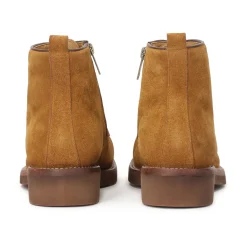 Botas de ante marrón claro para hombre