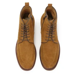 Botas de ante marrón claro para hombre