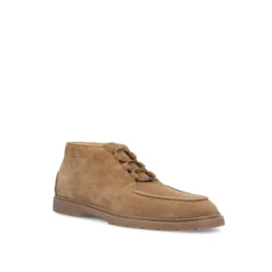 Botas de Ante Marrón con Cordones
