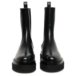 Botas de combate de cuero elegantes