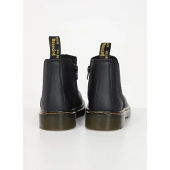 Botas de cuero con cremallera