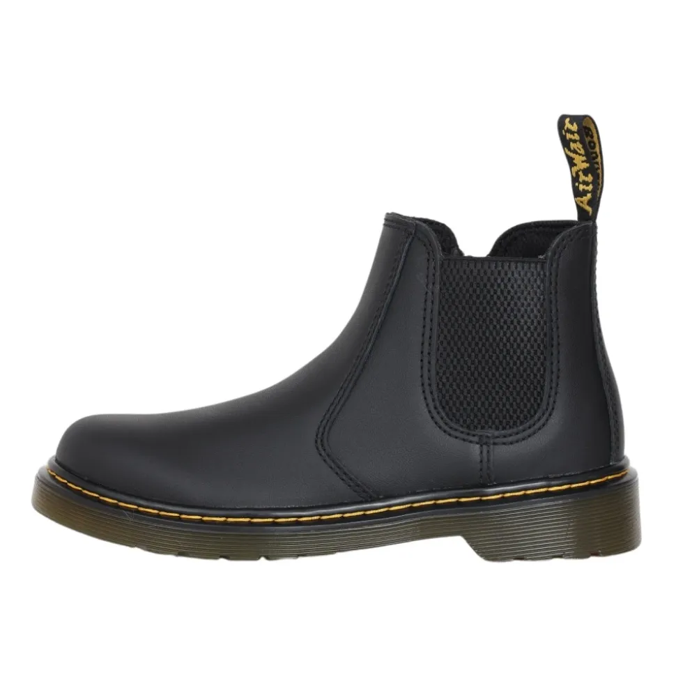 Botas de cuero con cremallera