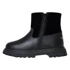 Botas de cuero con detalle de botones de oso Teddy