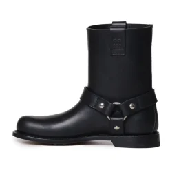 Botas de Cuero Negras