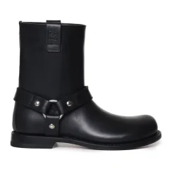 Botas de Cuero Negras