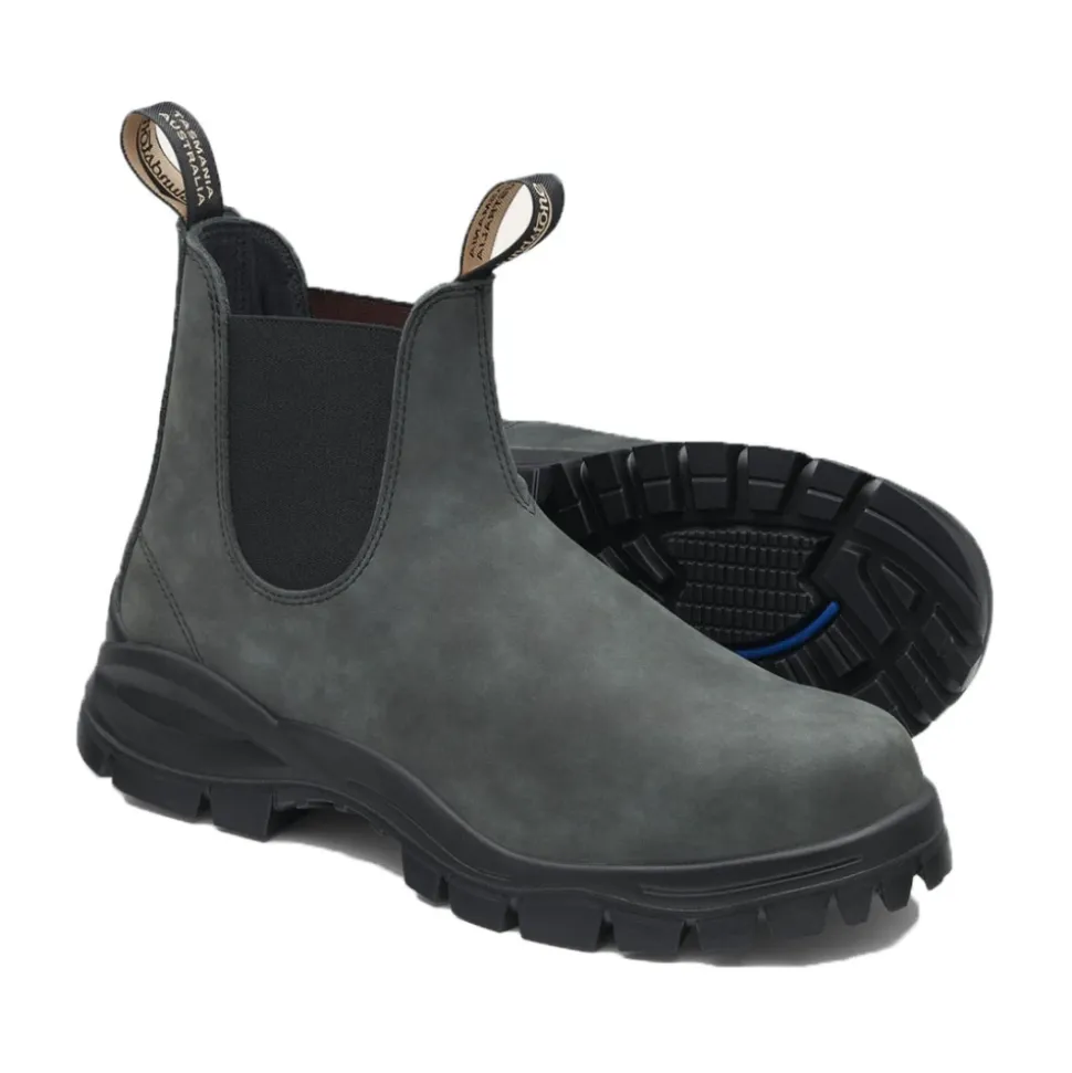 Botas de cuero rústicas unisex