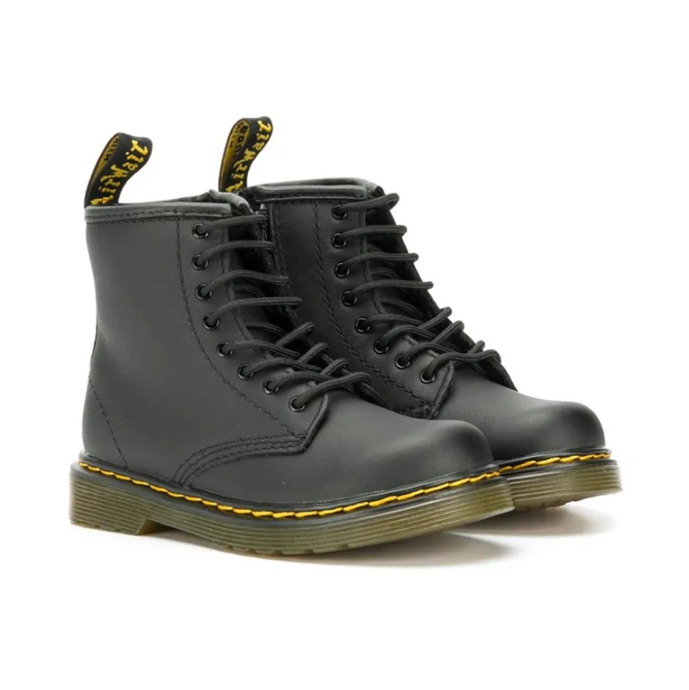 Botas de tobillo de cuero 1460 para niños pequeños