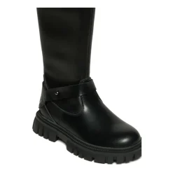 Botas D-Hammer Negras con Cierre de Cremallera Lateral