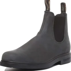 Botas Elegantes Rústicas Negras Ligeras