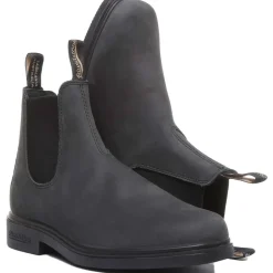 Botas Elegantes Rústicas Negras Ligeras