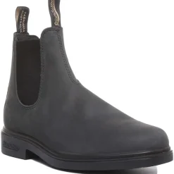 Botas Elegantes Rústicas Negras Ligeras