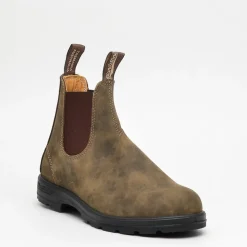 Botas Estilo Beatles de Cuero Marrón