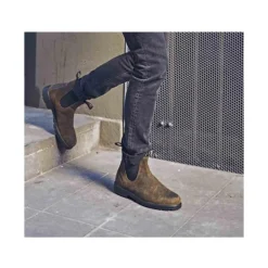 Botas estilo Chelsea de ante