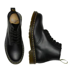 101 Botas Lisas - Clásicas Docs con Costuras Amarillas