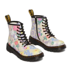 Botas Mini con Estampado Floral