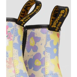 Botas Mini con Estampado Floral