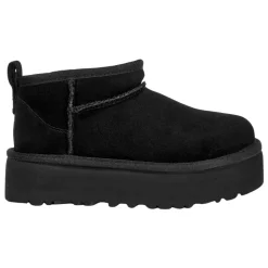 Botas Negras Plataforma Ultra Mini Clásicas