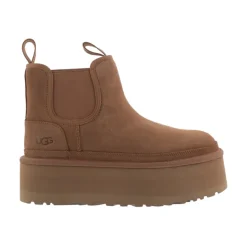 Botas Neumel Platform Chelsea Chestnut