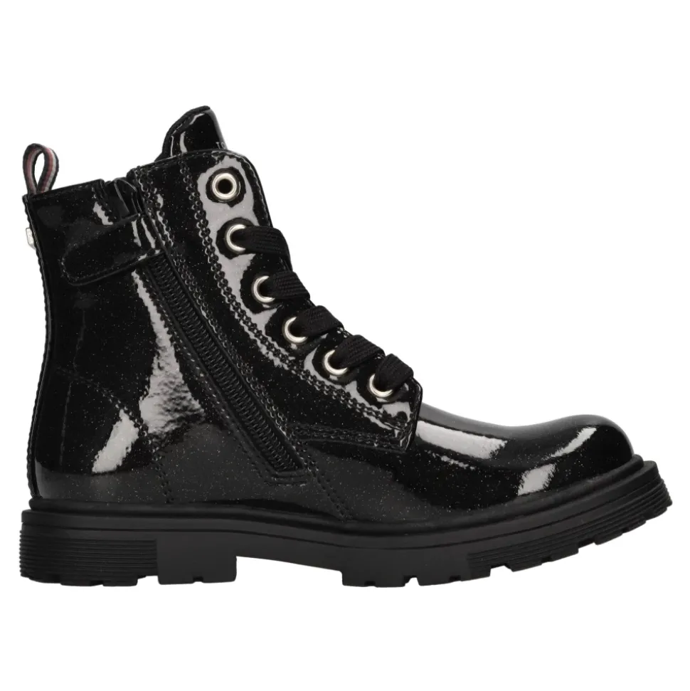 Botines al Tobillo de Imitación de Cuero