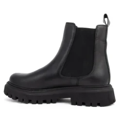 Botines Casuales Negros al Tobillo