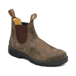 Botines Chelsea Clásicos en Marrón Rústico
