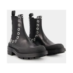 Botines Chelsea con Detalle de Ojales