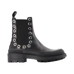 Botines Chelsea con Detalle de Ojales