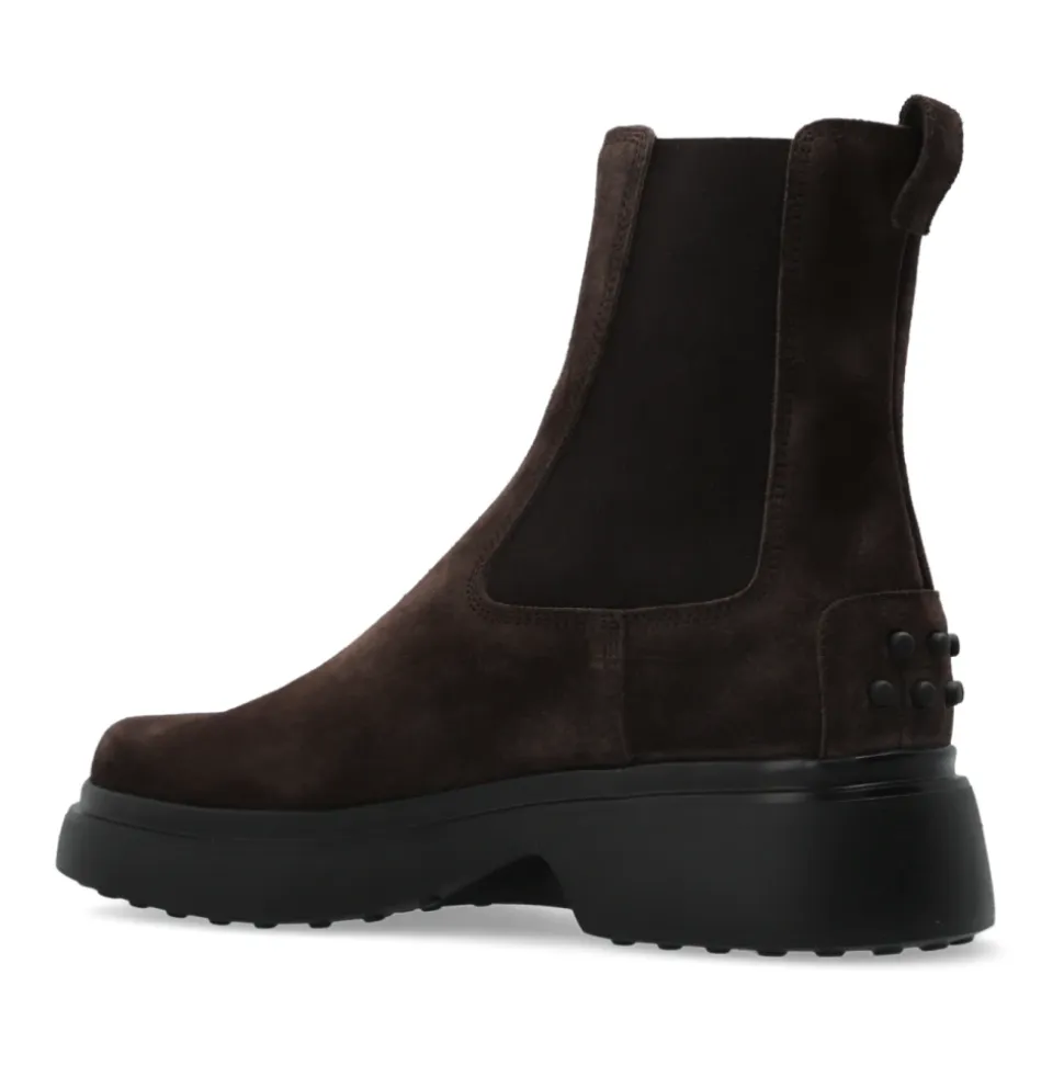 Botines Chelsea de ante