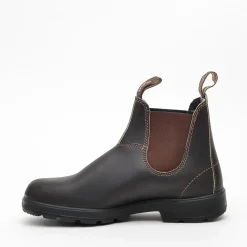 Botines Clásicos Marrones de Cuero