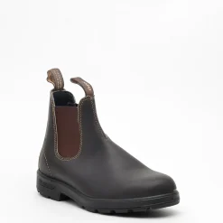 Botines Clásicos Marrones de Cuero