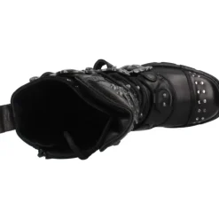 Botines con cordones cómodos