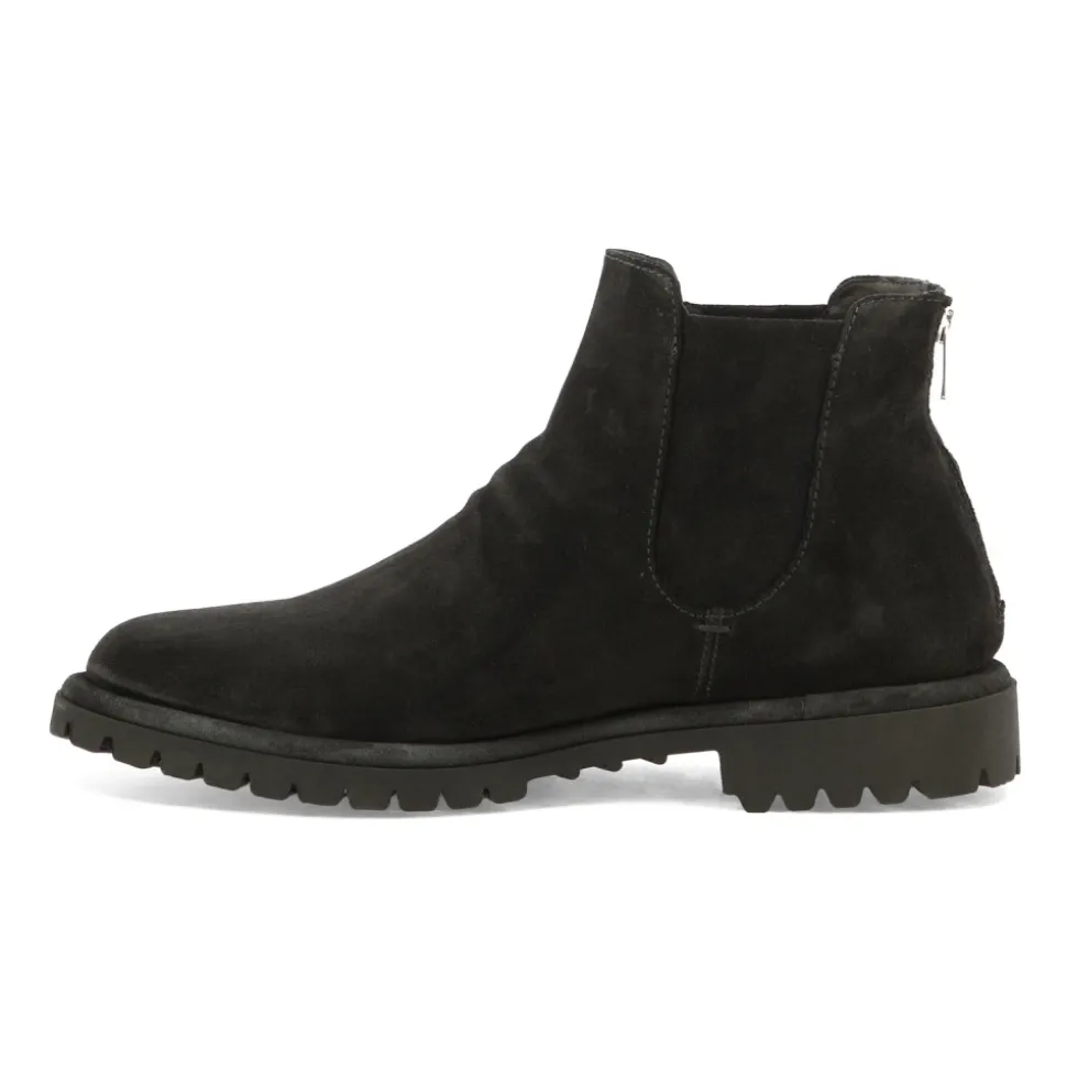Botines de Ante Negros para Hombre