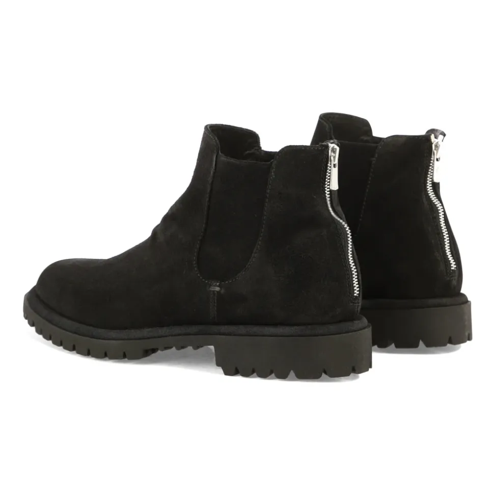 Botines de Ante Negros para Hombre