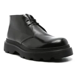 Botines de Cuero Negro