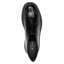 Botines de Cuero Negro