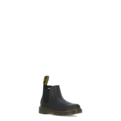 Botines de Cuero Negro para Niños
