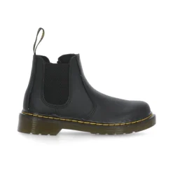 Botines de Cuero Negro para Niños