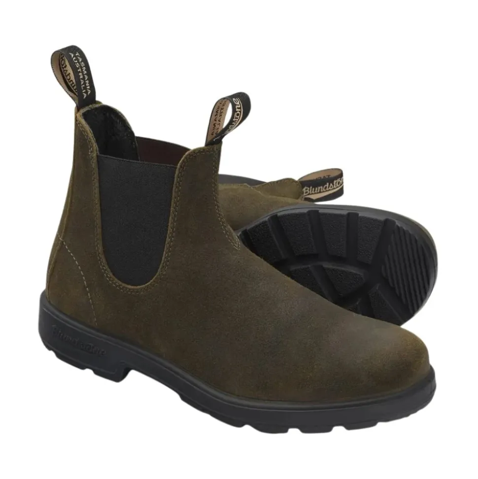 Botines de Tobillo de Ante