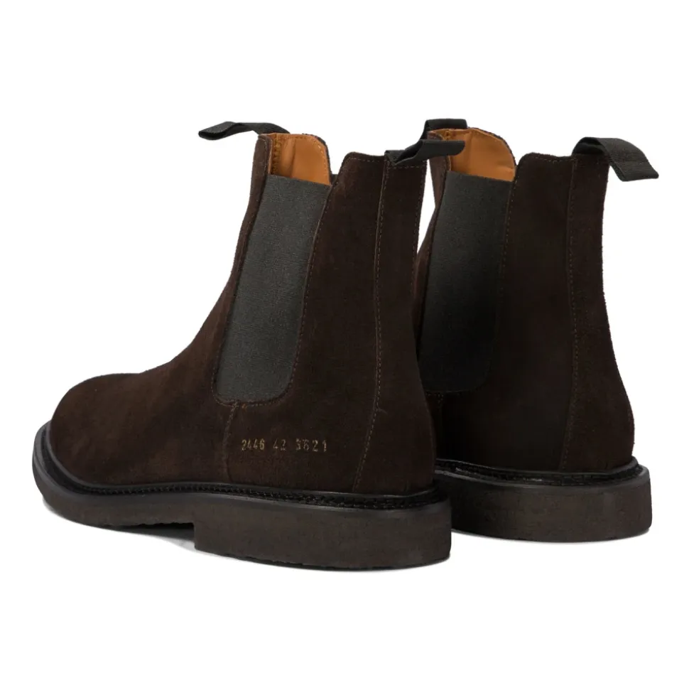 Botines Marrón Diseño Elegante Elástico