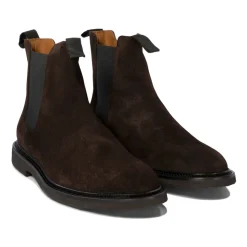Botines Marrón Diseño Elegante Elástico