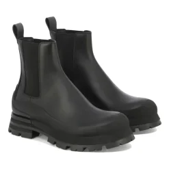 Botines negros para hombres