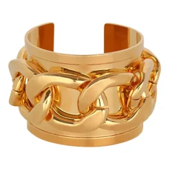 Bra brazalete de cadena con puño