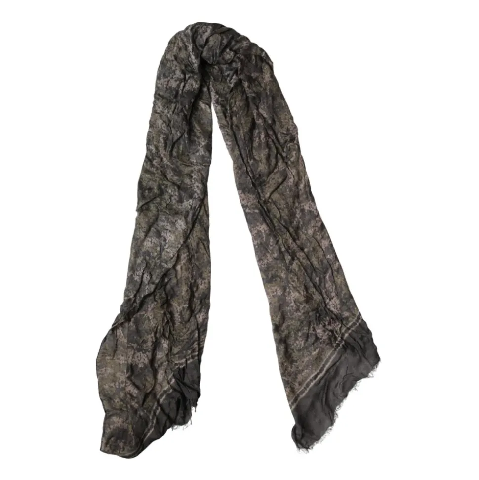 Bufanda Chal de Modal con Camuflaje