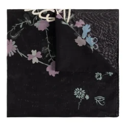 Bufanda con Motivo Floral